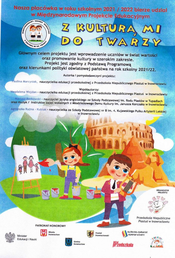 Międzynarodowy Projekt Edukacyjny  „Z kulturą mi do twarzy”