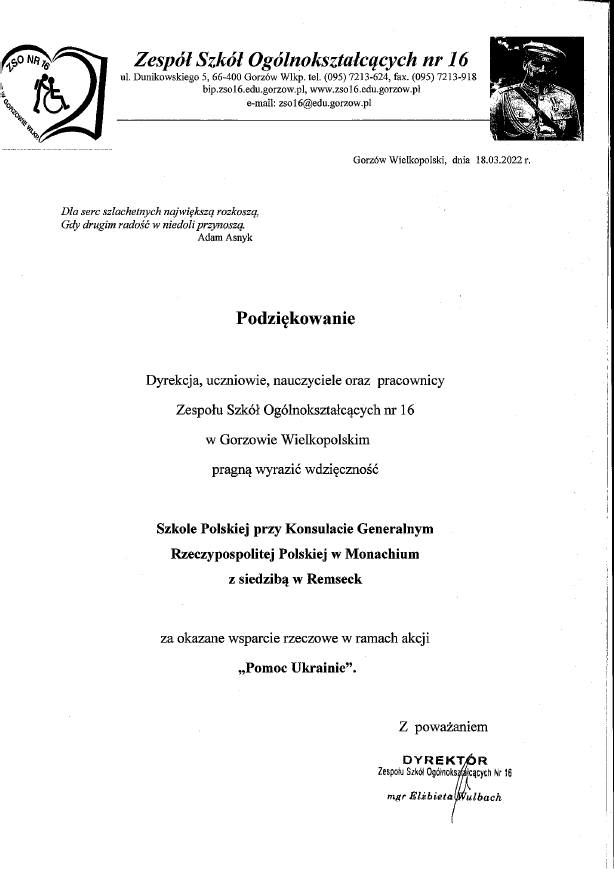 Wspieramy dzieci z Ukrainy