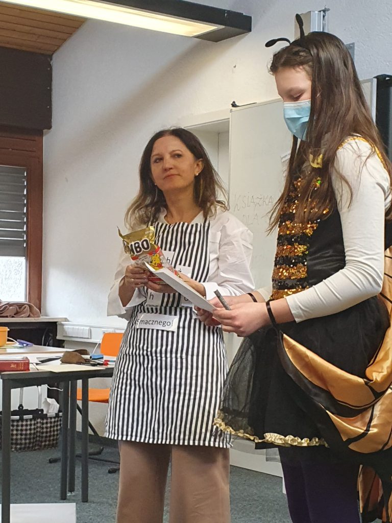 Lekcja pokazowa „Językowe rewolucje w karnawałowej kuchni”