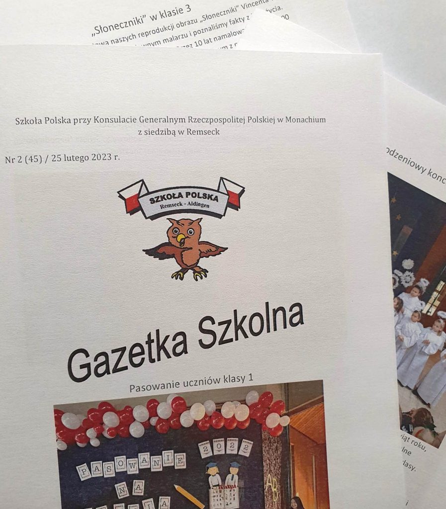 „Gazetka Szkolna” nr 2 (45) 2022/2023