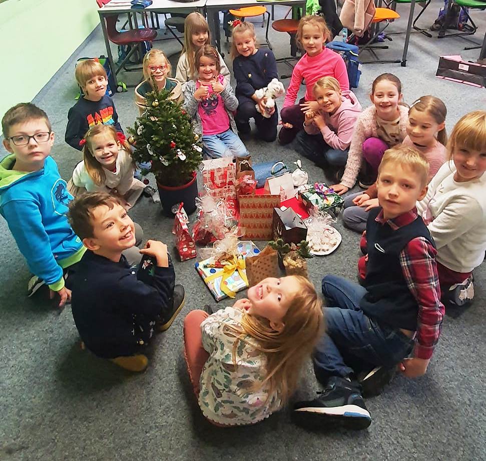 Mikołajki w klasie pierwszej