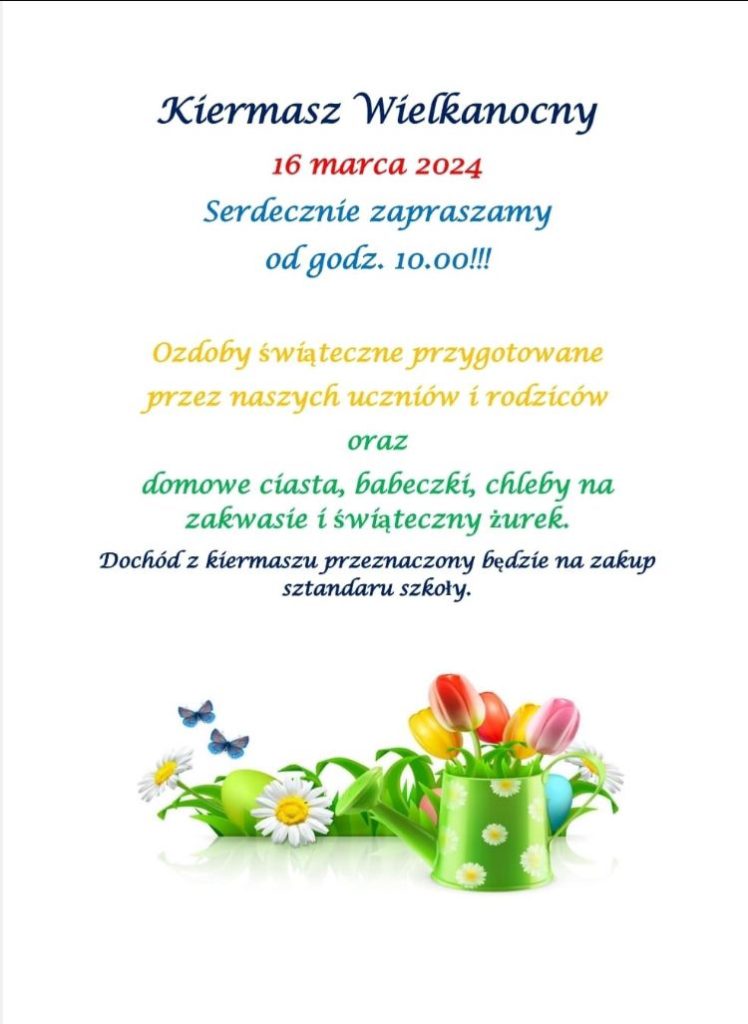 Kiermasz Wielkanocny