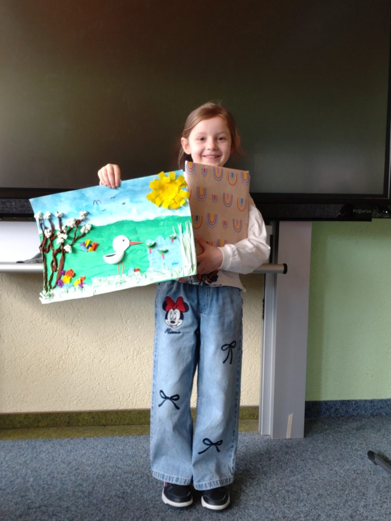 „Zwiastuny wiosny” w oddziale dla sześciolatków