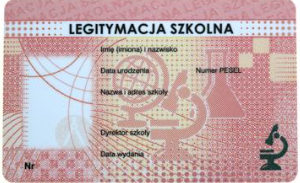 Legitymacje szkolne